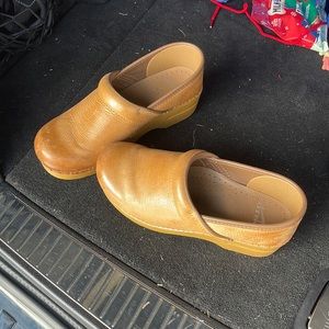 Dansko Honey Brown Clogs
